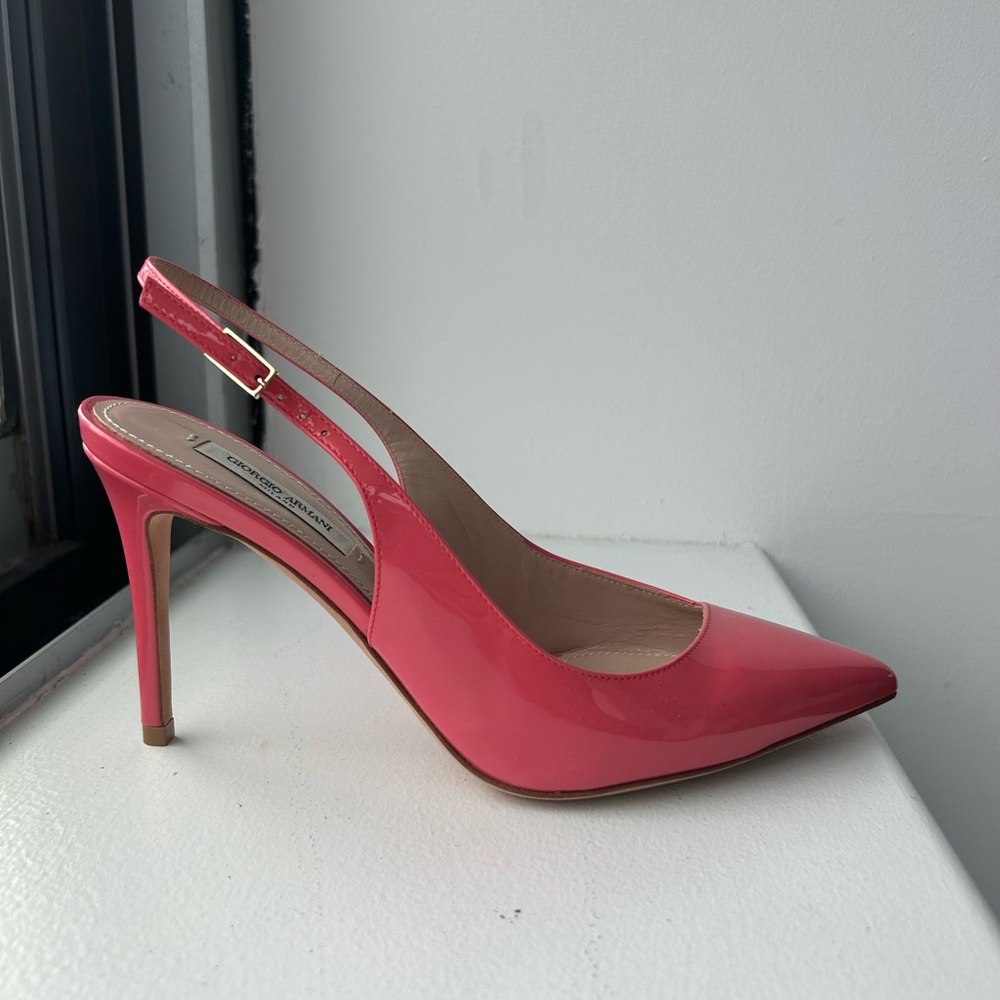 Giorgio Armani Slingback Heels (New)